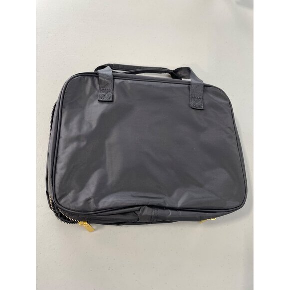 Joy EcoLuxe World Traveler Light and Chic Toiletry Case Black Gold Organizer NEW - Picture 7 of 9